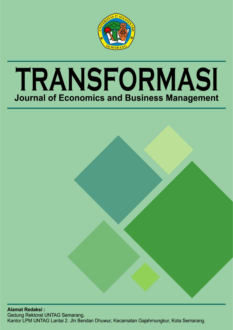 Transformasi: Journal of Economics and Business Management