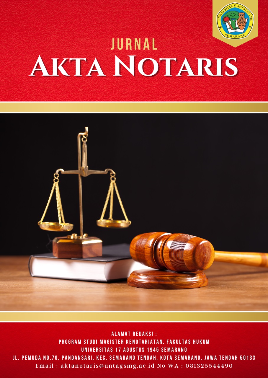 Jurnal Akta Notaris