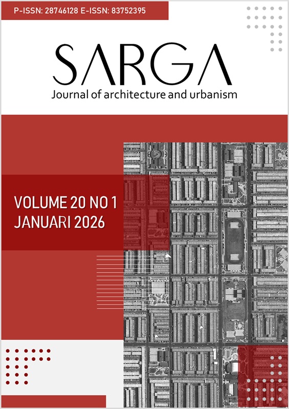 SARGA: Journal of Architecture and Urbanism