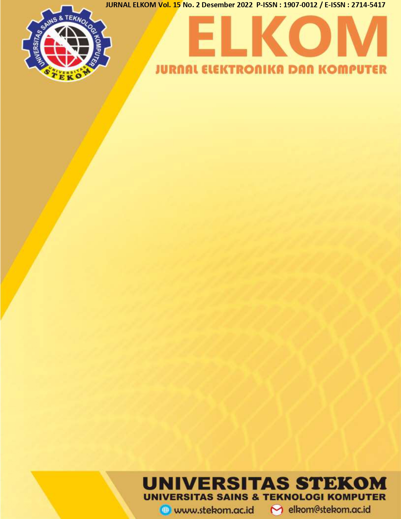 Jurnal Elektronika dan Komputer