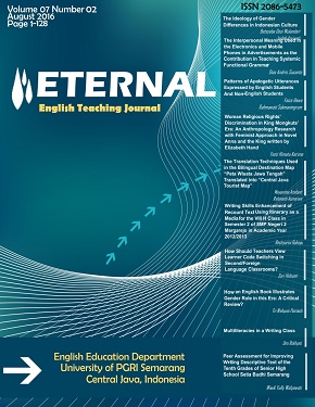 ETERNAL: English Teaching Journal