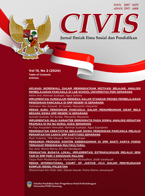 Civis : Jurnal Ilmiah Ilmu Sosial dan Pendidikan