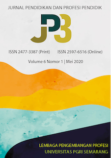 Jurnal Pendidikan dan Profesi Pendidik