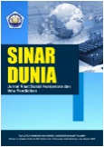 Sinar Dunia: Jurnal Riset Sosial Humaniora dan Ilmu Pendidikan