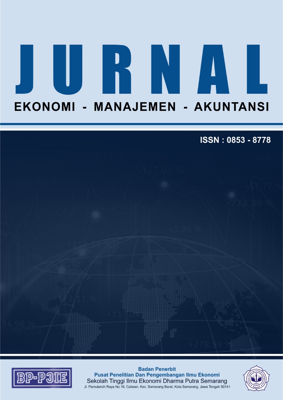 JURNAL EKONOMI MANAJEMEN AKUNTANSI