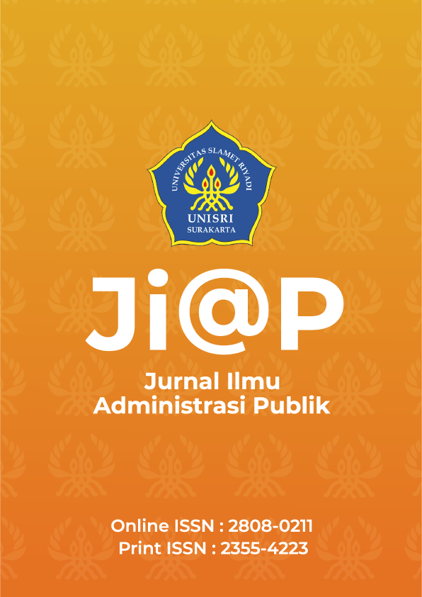 Jurnal Ilmu Administrasi Publik