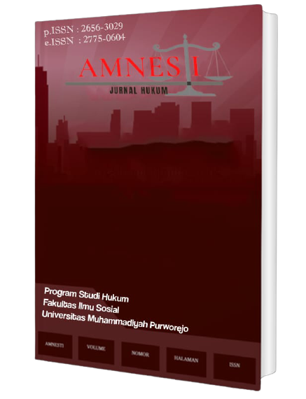 AMNESTI : Jurnal Hukum