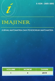 Imajiner: Jurnal Matematika dan Pendidikan Matematika