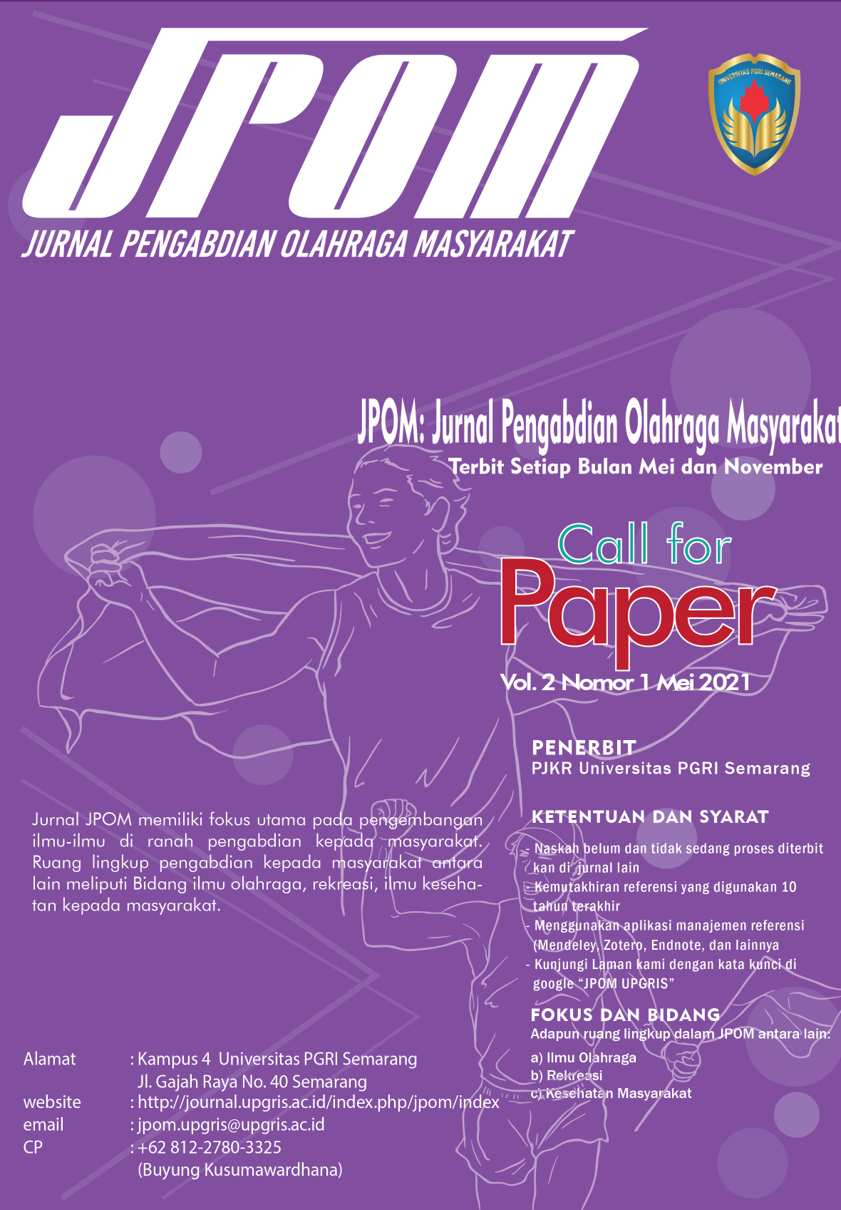 Jurnal Pengabdian Olahraga Masyarakat